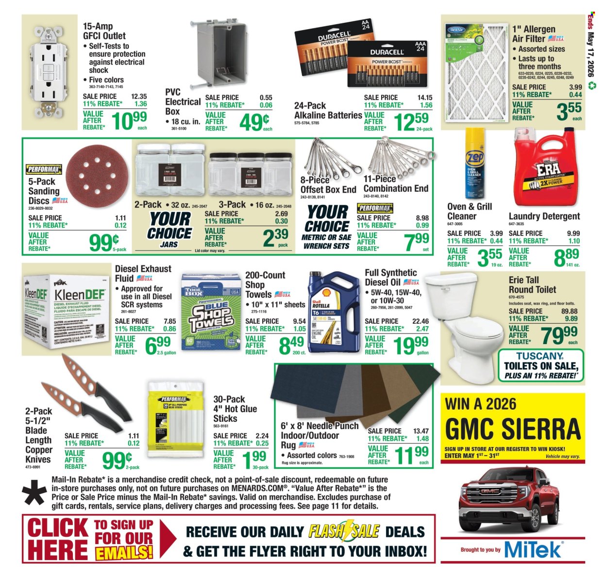 Menards ad - 05/07/2026 - 05/17/2026. Page 22