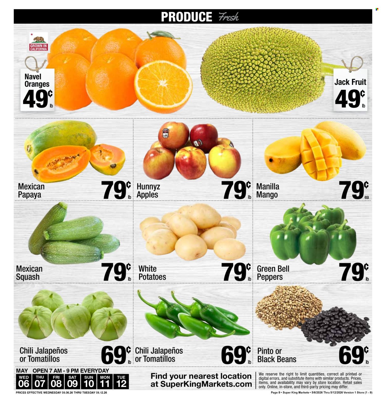 Super King Markets ad - 05/06/2026 - 05/12/2026. Page 9