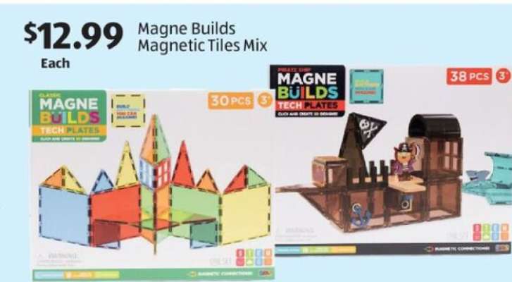 Magne Builds Magnetic Tiles Mix