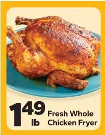 Fresh Whole Chicken Fryer