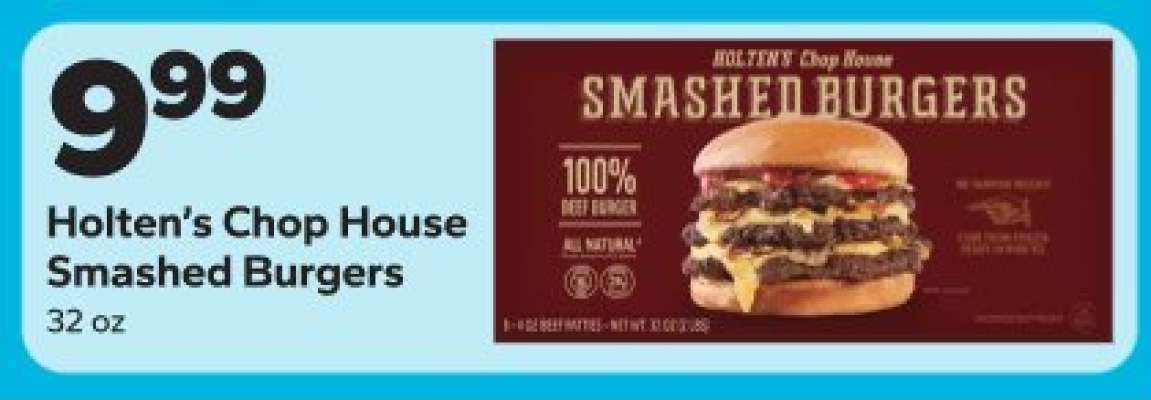 Holten's Chop House Smashed Burgers
