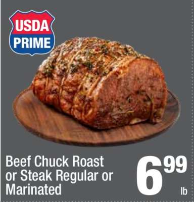 Beef Chuck Roast or Steak