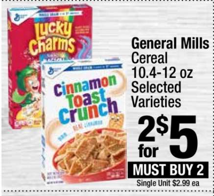 General Mills Cereal