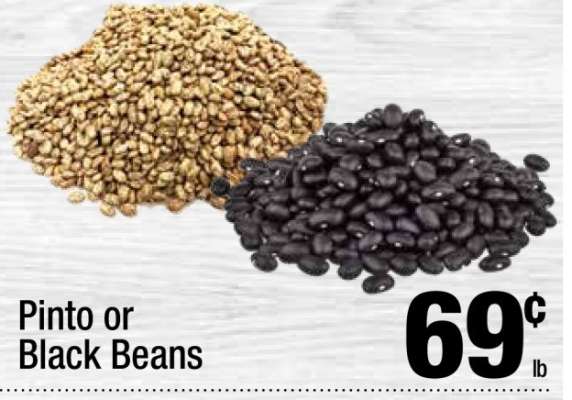 Pinto or Black Beans