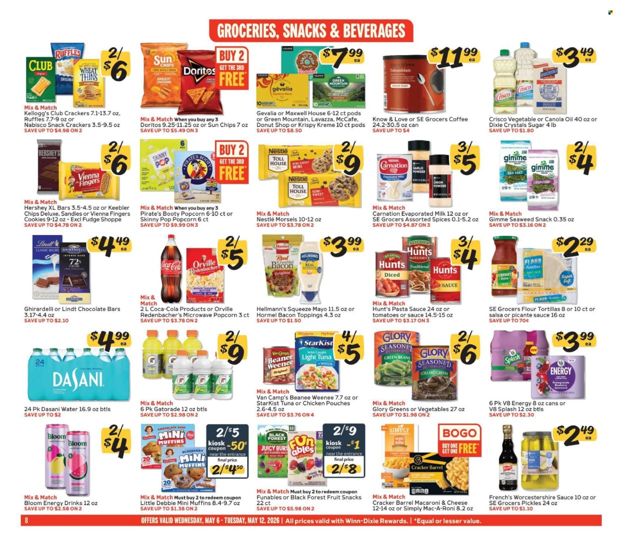 Winn Dixie ad - 05/06/2026 - 05/12/2026. Page 8