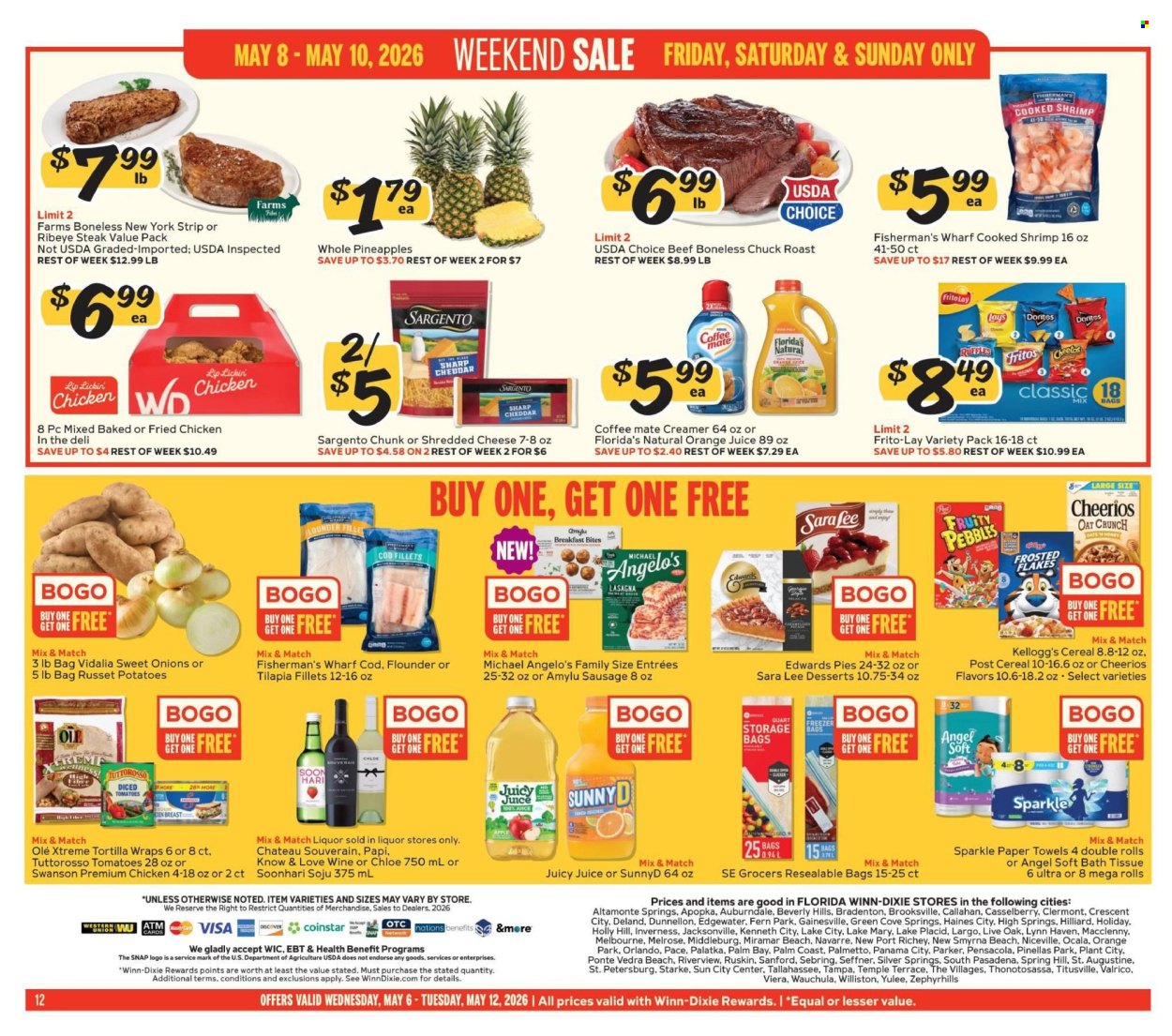 Winn Dixie ad - 05/06/2026 - 05/12/2026. Page 12