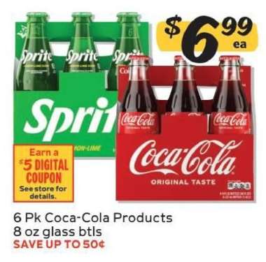 6 Pk Coca-Cola Products