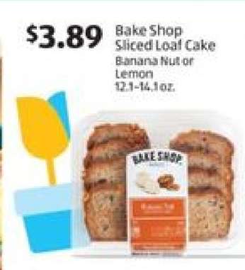 Bake Shop Sliced Loaf Cake