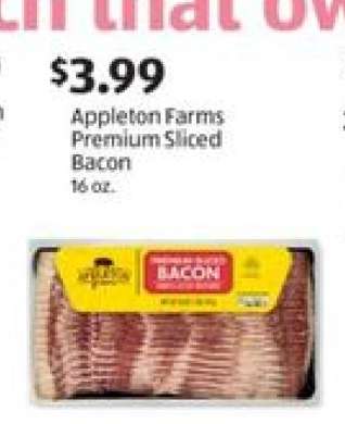Appleton Farms Premium Sliced Bacon