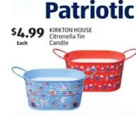 KIRKTON HOUSE Citronella Tin Candle