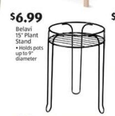 Belavi 15" Plant Stand
