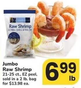 Jumbo Raw Shrimp