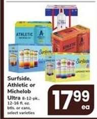 Surfside, Athletic or Michelob Ultra