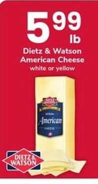 Dietz & Watson American Cheese