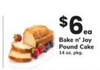 Bake n' Joy Pound Cake