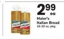 Maier's Italian Bread