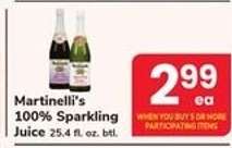 Martinelli's 100% Sparkling Juice