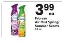 Febreze Air Mist