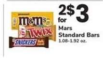 Mars Standard Bars