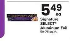 Signature SELECT Aluminum Foil