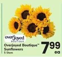 Overjoyed Boutique Sunflowers
