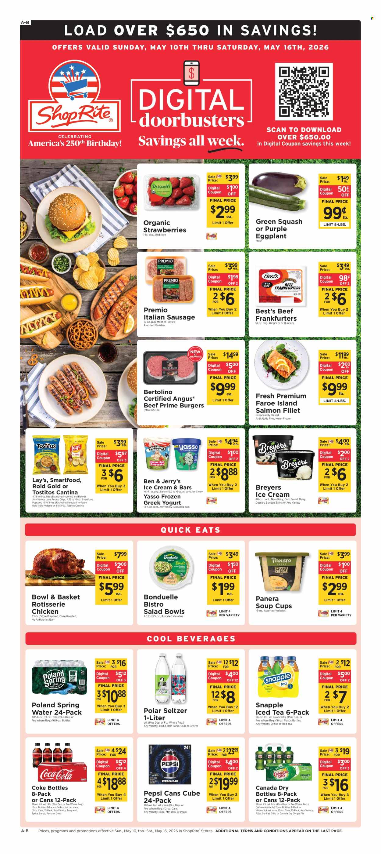 ShopRite ad - 05/10/2026 - 05/16/2026. Page 1