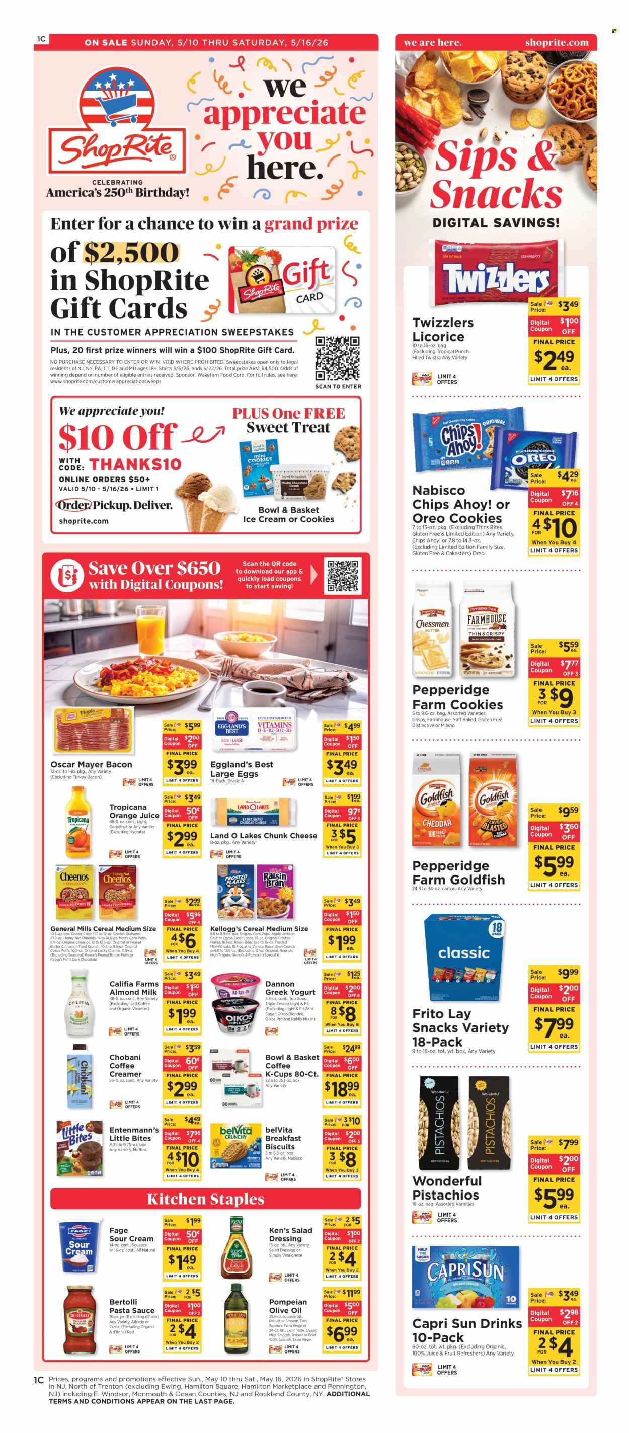ShopRite ad - 05/10/2026 - 05/16/2026. Page 2