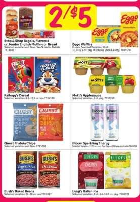 Stop & Shop Bagels, Flavored or Jumbo English Muffins or Bread