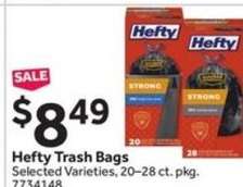 Hefty Trash Bags