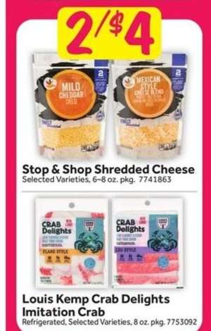Stop & Shop Shredded Cheese