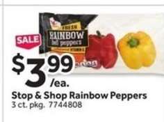 Stop & Shop Rainbow Peppers