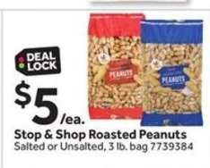 Stop & Shop Roasted Peanuts