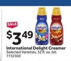 International Delight Creamer