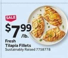 Fresh Tilapia Fillets