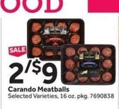 Carando Meatballs