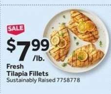 Fresh Tilapia Fillets