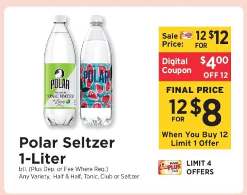 Polar Seltzer 1-Liter