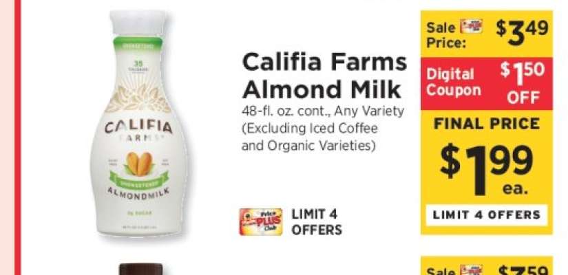 Califia Farms Almond Milk