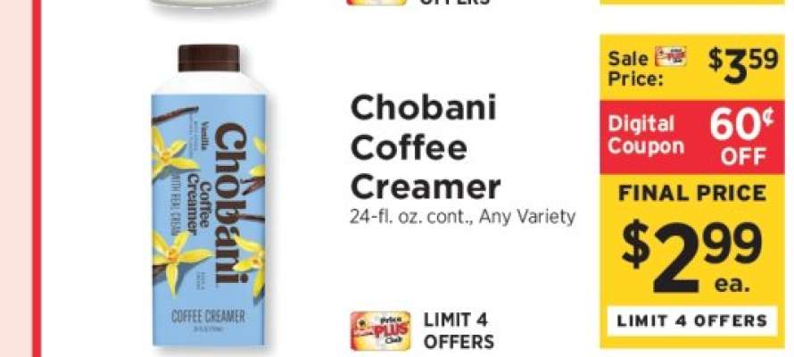 Chobani Coffee Creamer*
