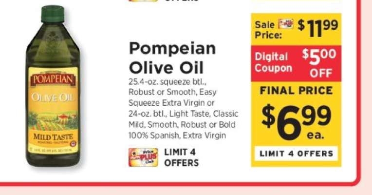 Pompeian Olive Oil*