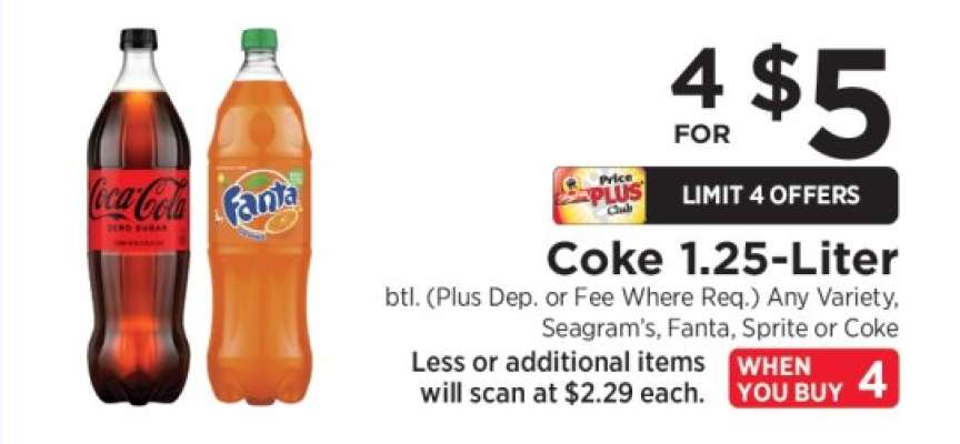 Coke 1.25-Liter