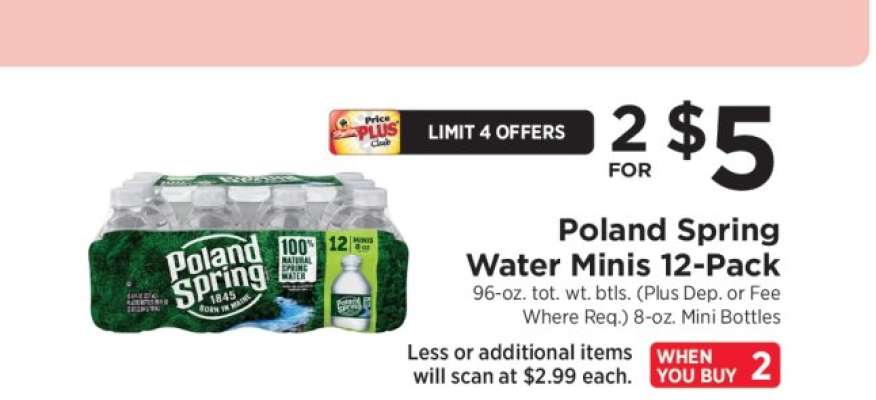 Poland Spring Water Minis 12-Pack