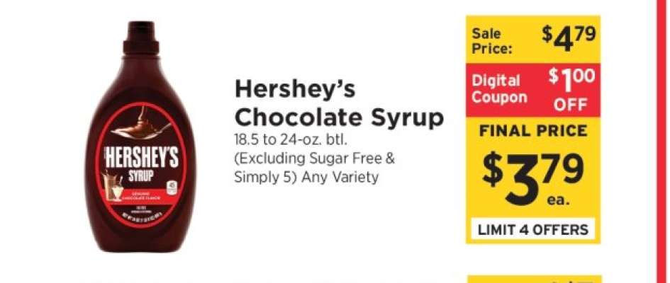 Hershey's Chocolate Syrup