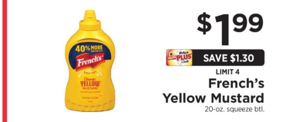 French's Yellow Mustard