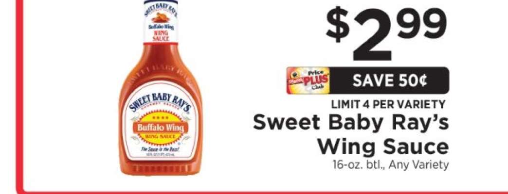 Sweet Baby Ray's Wing Sauce