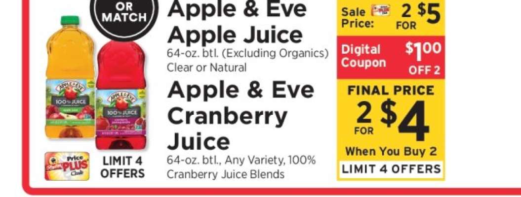 Apple & Eve Apple Juice
