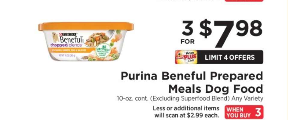 Purina Beneful Prepared Meals Dog Food