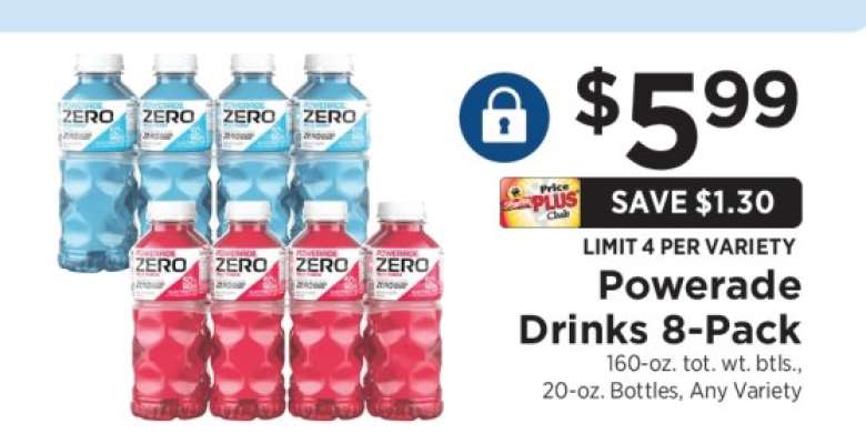 Powerade Drinks 8-Pack