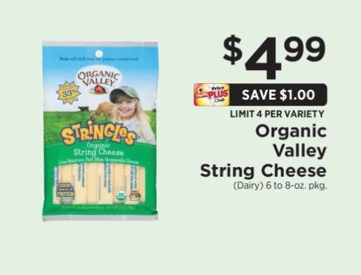 Organic Valley String Cheese