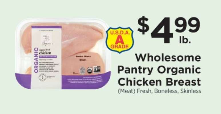 Wholesome Pantry Organic Chicken Breast